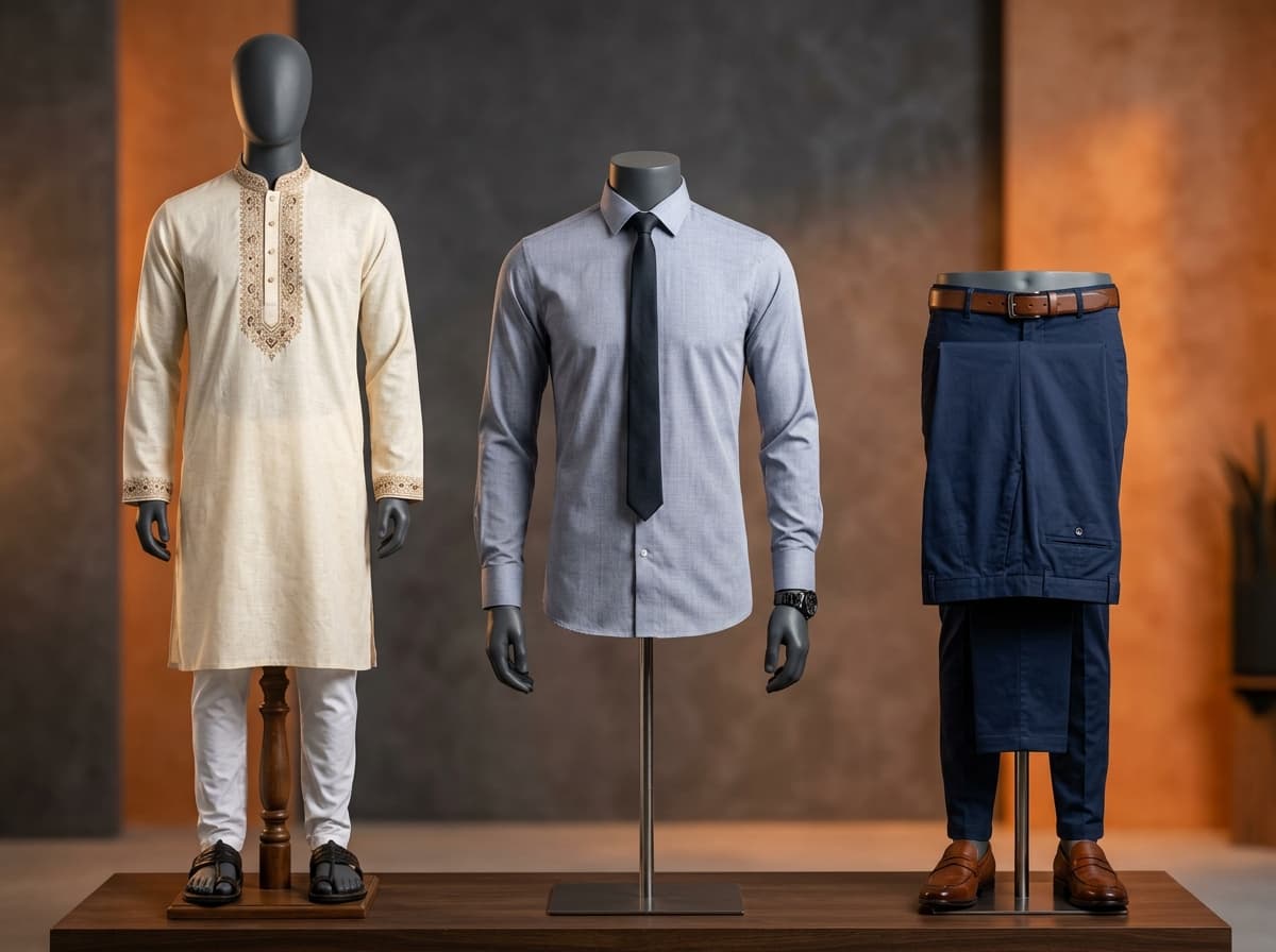 Bhorsa Mart Fashion Apparel Collection - Panjabi, Shirt and Pants